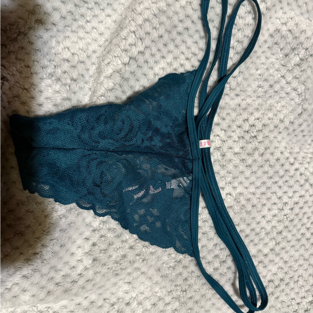 Victoria's Secret Teal Lace Panties
